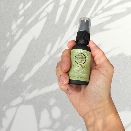 Flow State Mushroom & Herbal Tincture | Glycerin-Based